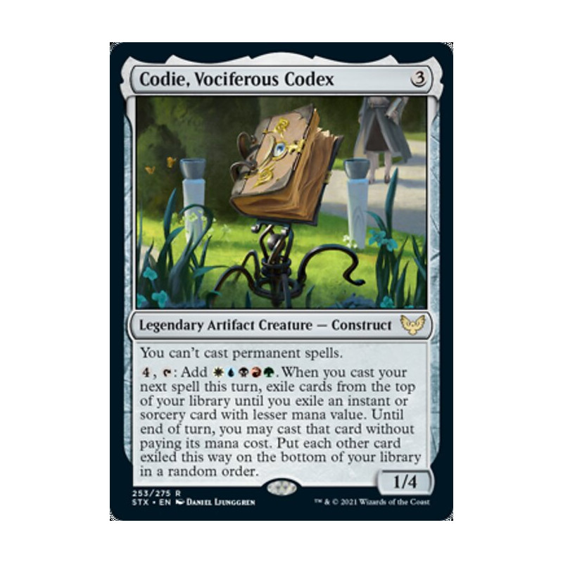 Codie, Vociferous Codex // Codi, códice vociferante (FOIL)